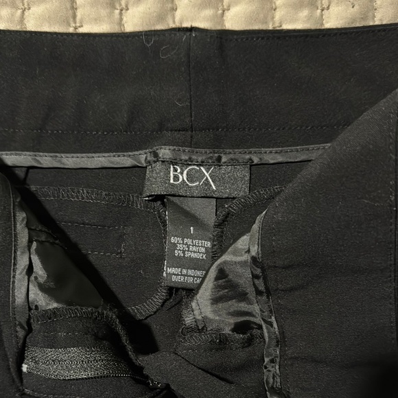 BCX Black Dress Pants - Picture 2 of 3